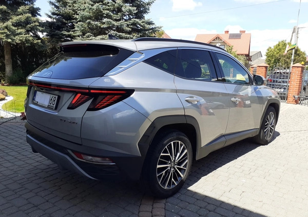 Hyundai Tucson cena 115900 przebieg: 10000, rok produkcji 2022 z Strzelno małe 667